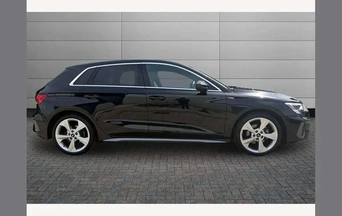 Used Audi A3 S-Line 150 HP (110 kW) 2022 Black Sedan