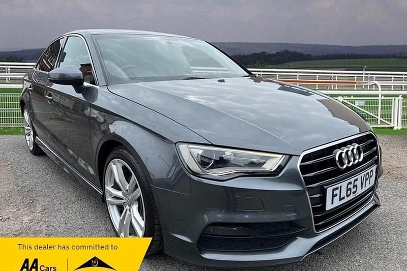 Grey Used 2015 Audi A3 S-Line Sedan | £11,495 (Fair price) - Image 1/1