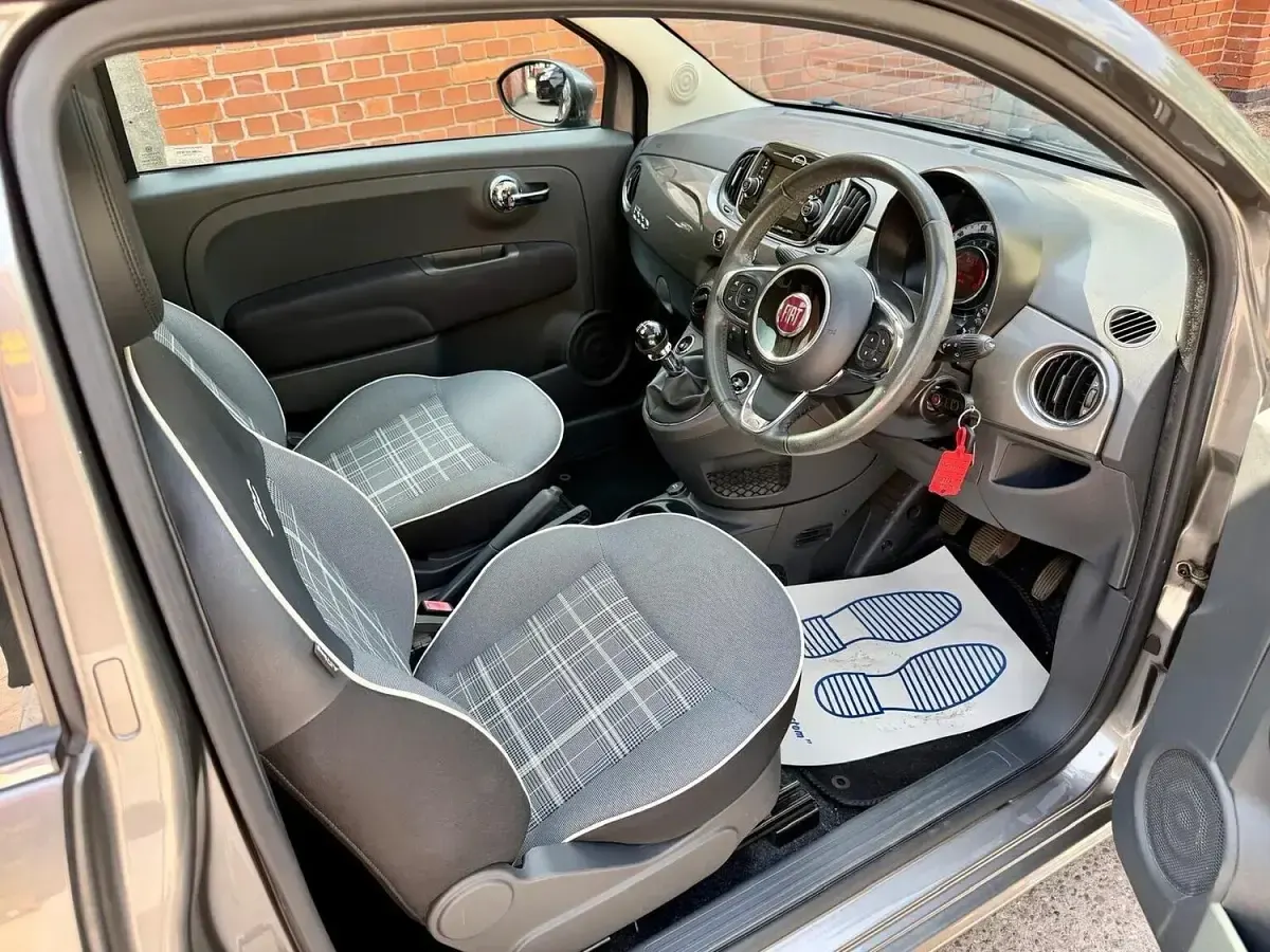 Used Fiat 500 Lounge 2016 Grey Hatchback