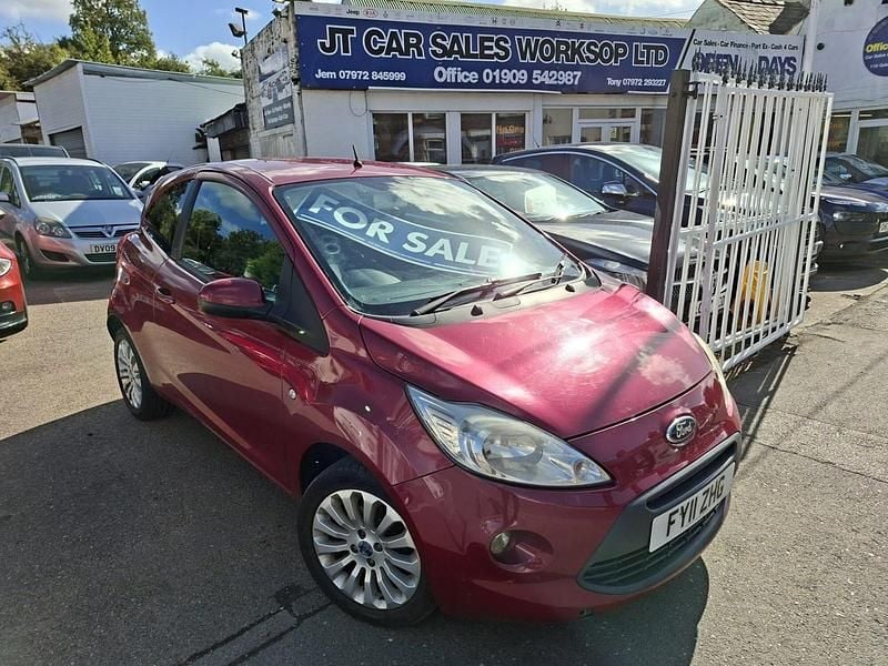 Red Used 2011 Ford Ka Zetec Hatchback | £1,850 (Fair price) - Image 1/4