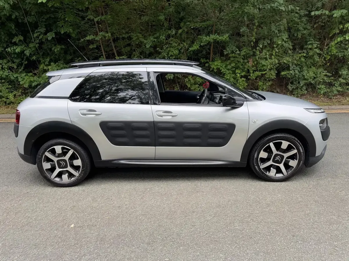 Used Citroën C4 Cactus Flair 100 HP (73 kW) 2016 Silver Hatchback