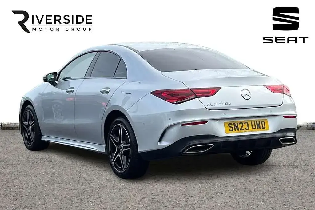 Used Mercedes CLA250e AMG Line Premium 2023 Silver Coupe
