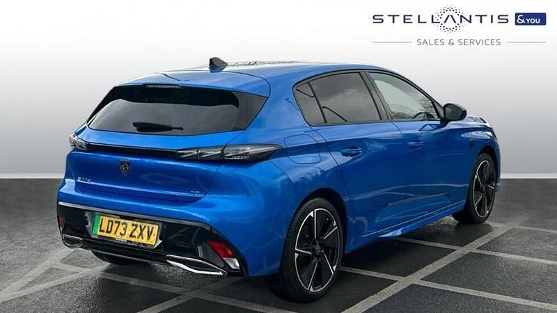 Used Peugeot e-308 GT 113 kW (154 HP) 2023 Blue Hatchback