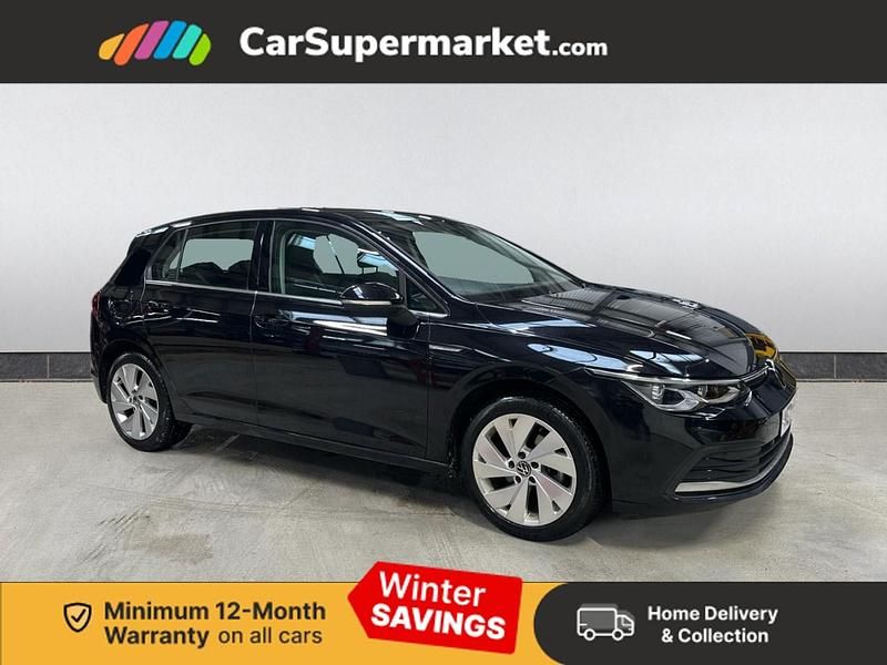 Black Used 2021 VW Golf VII Style Hatchback | £17,176 (Fair price) - Image 1/3