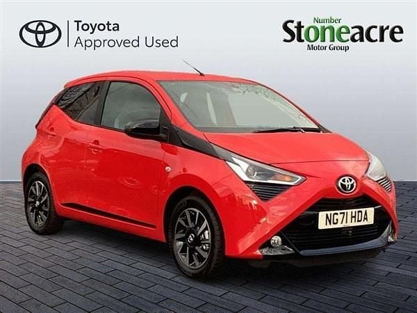 Red Used 2021 Toyota Aygo Trend Hatchback | £10,800 (Fair price) - Image 1/2