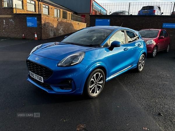 Used Ford Puma ST-Line 2020 Blue Hatchback