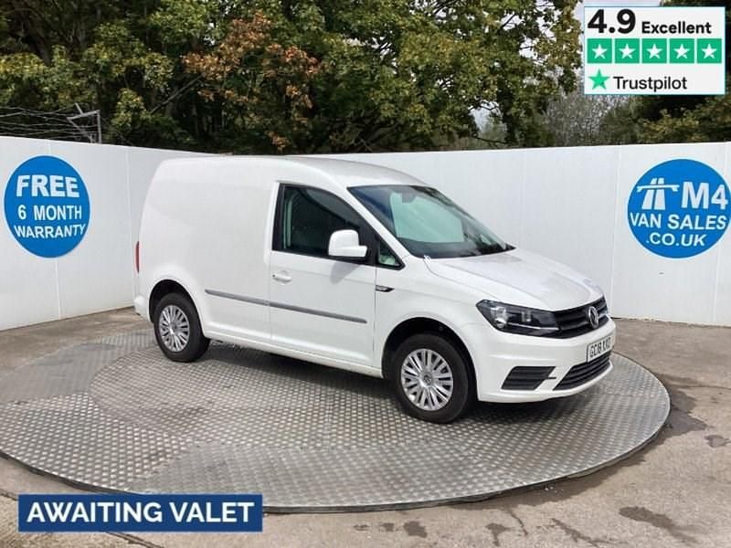 White Used 2018 VW Caddy Trendline MPV | £10,995 (Fair price) - Image 1/3