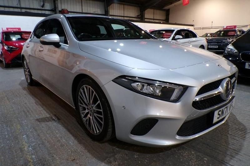 Silver Used 2021 Mercedes A180 Executive Hatchback | £16,485 (Fair price) - Image 1/1