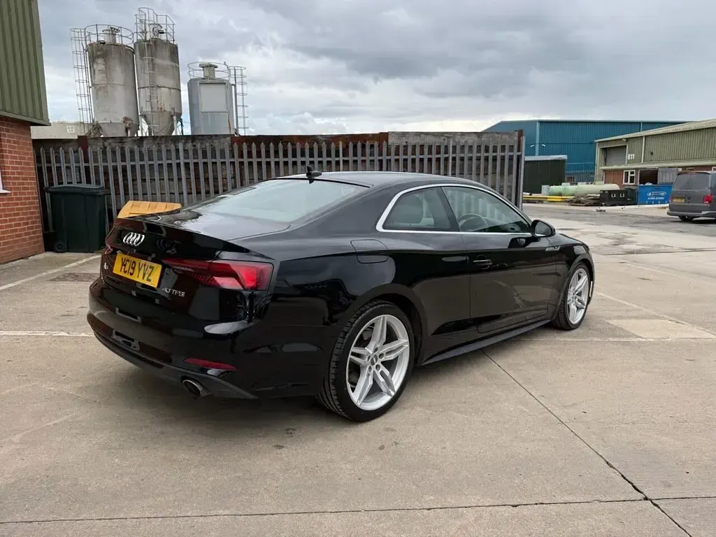 Used Audi A5 S-Line 190 HP (139 kW) 2019 Black Coupe