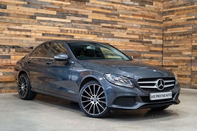 Grey Used 2015 Mercedes C200 Executive Sedan | £10,995 (Good price) - Image 1/4