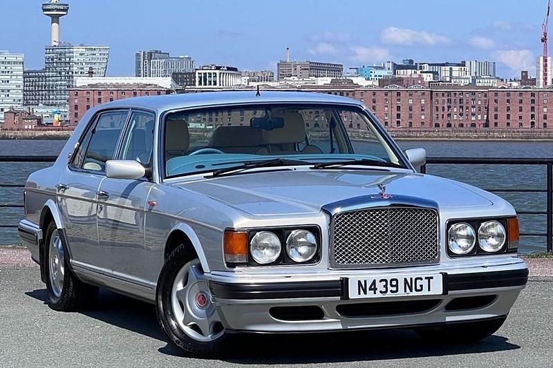 Used Bentley Turbo R 389 HP (286 kW) 1996 Silver Sedan