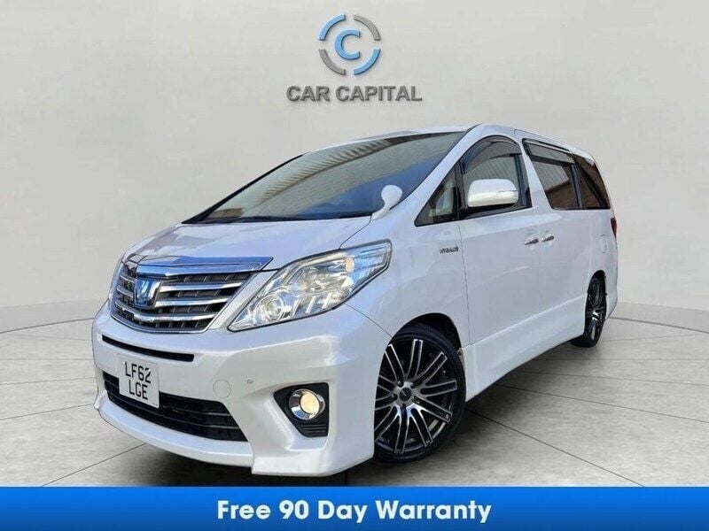 White Used 2012 Toyota Alphard MPV | £14,900 (Expensive) - Image 1/3