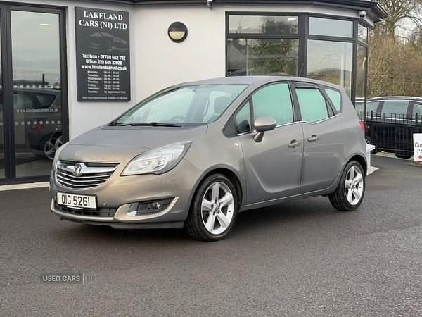 Used Vauxhall Meriva 99 HP (72 kW) 2015 Brown MPV