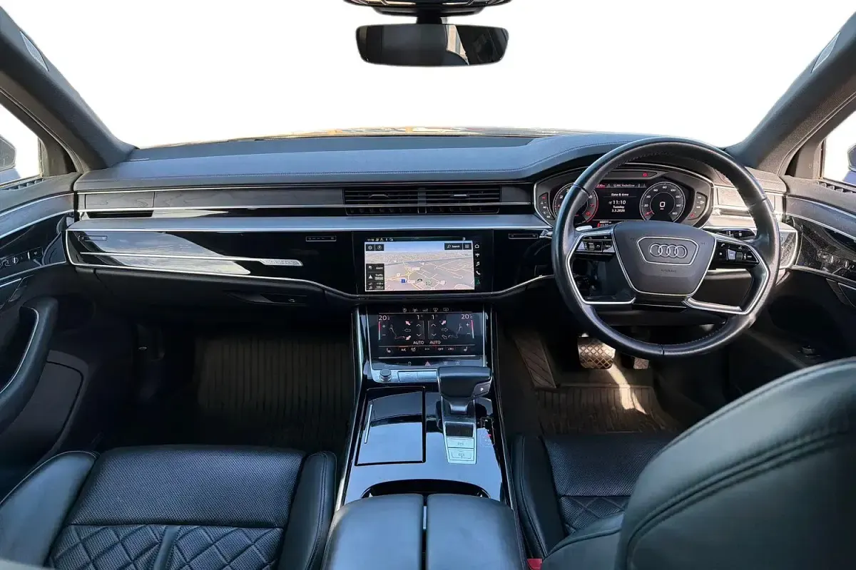 Used Audi A8 S-Line 340 HP (250 kW) 2019 Grey Sedan