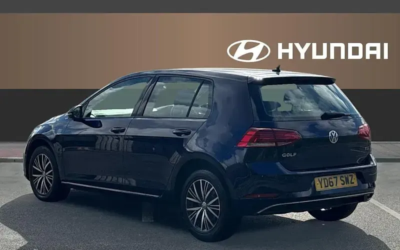 Usado VW Golf VII SE 116 CV (85 kW) 2017 Azul Utilitario
