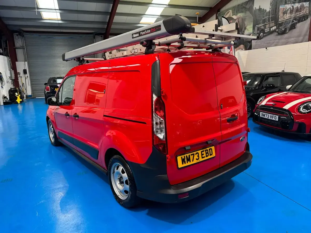 Used Ford Transit 100 HP (73 kW) 2024 Red Van