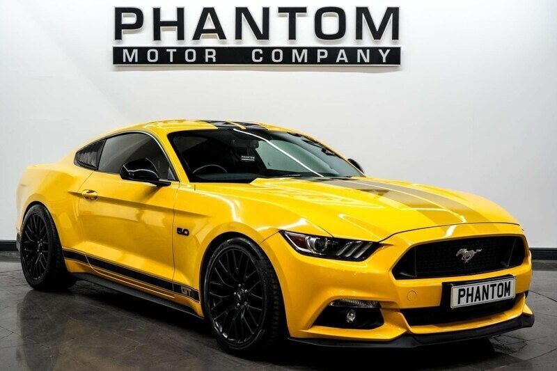 Yellow Used 2017 Ford Mustang GT Coupe | £26,990 (Fair price) - Image 1/4