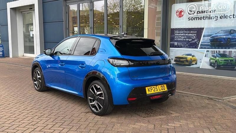 Used Peugeot 208 GT 99 HP (72 kW) 2025 Blue Hatchback