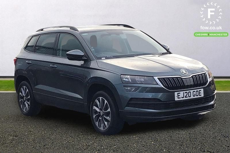 Grey Used 2020 Skoda Karoq SE Drive SUV | £16,299 (Good price) - Image 1/3