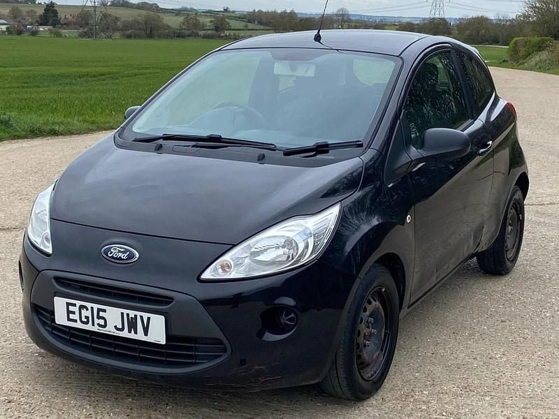 Used Ford Ka 69 HP (50 kW) 2015 Black Hatchback