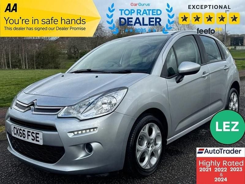 Used Citroën C3 75 HP (55 kW) 2016 Silver Hatchback