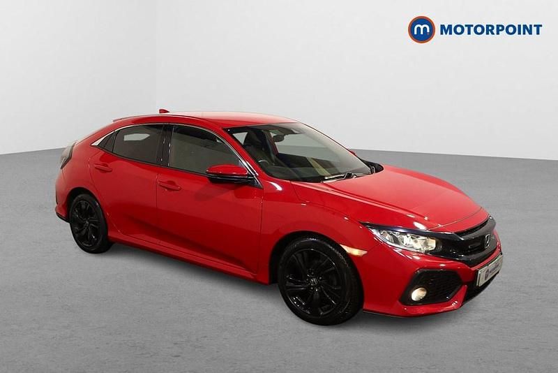 Used Honda Civic SR 2019 Red Hatchback