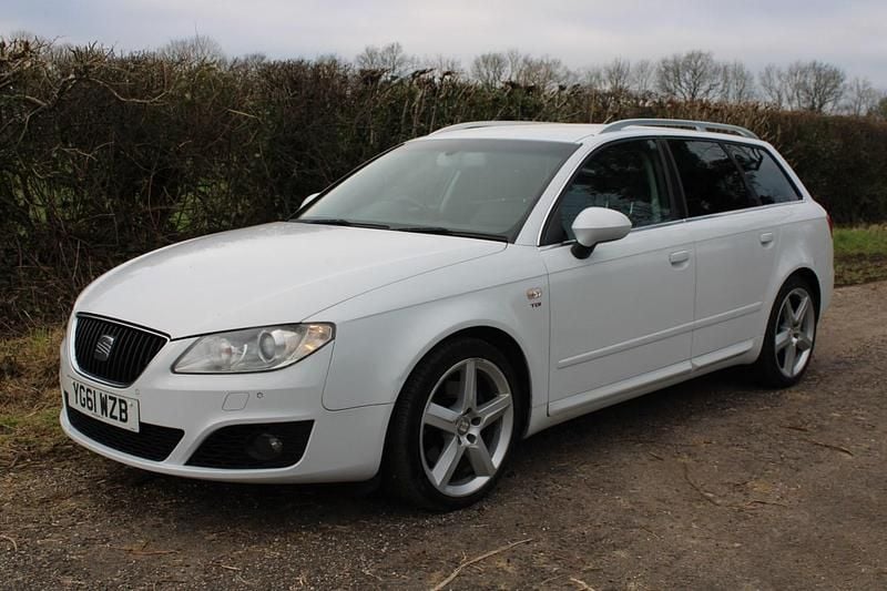White Used 2011 Seat Exeo Sport Estate | £3,995 (Fair price) - Image 1/4