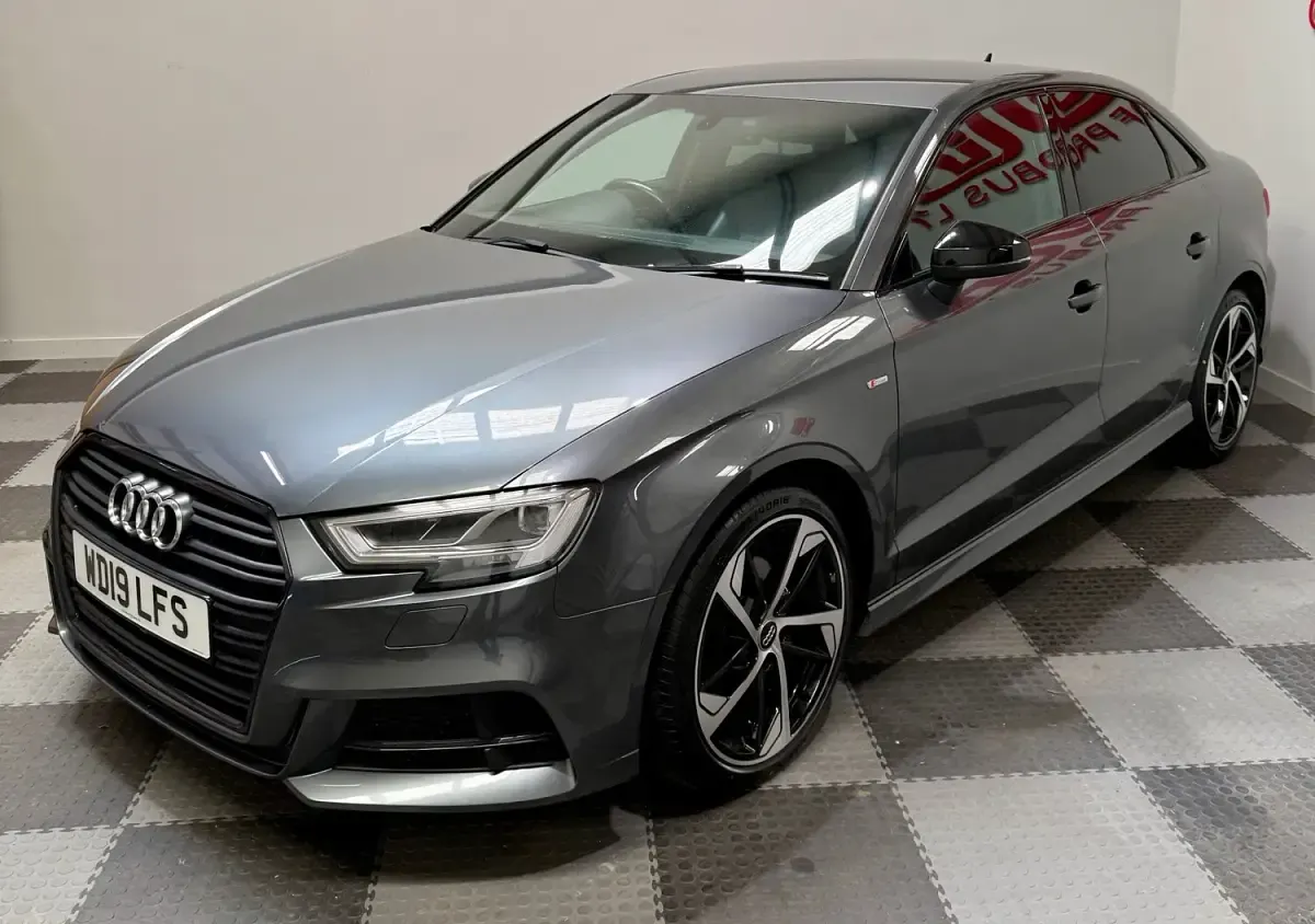 Used Audi A3 Black Edition 2019 Grey Sedan
