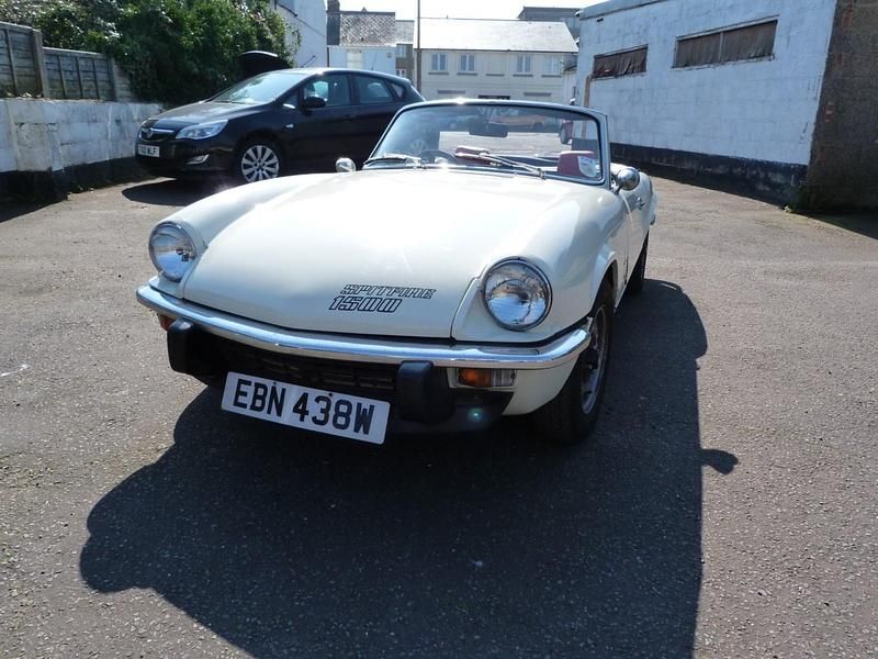Used Triumph Spitfire 1980 White Cabriolet