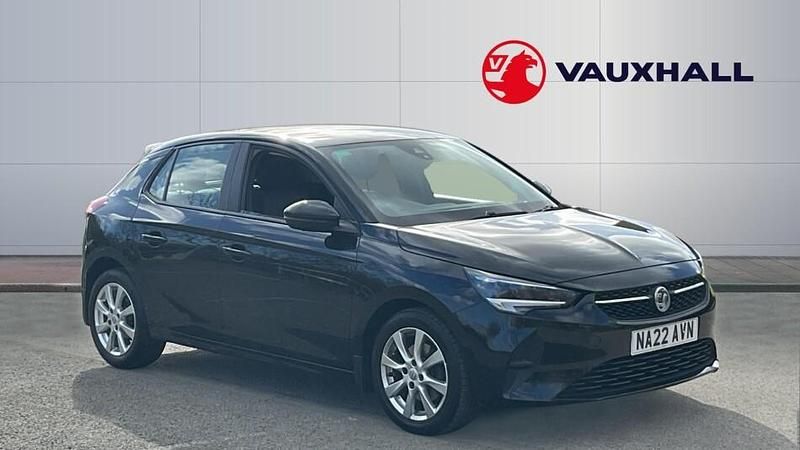 Used Vauxhall Corsa Edition 101 HP (74 kW) 2022 Black Hatchback