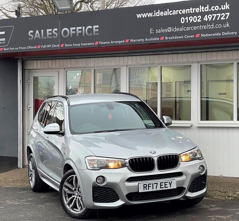 Used BMW X3 M Sport 190 HP (139 kW) 2017 Silver SUV