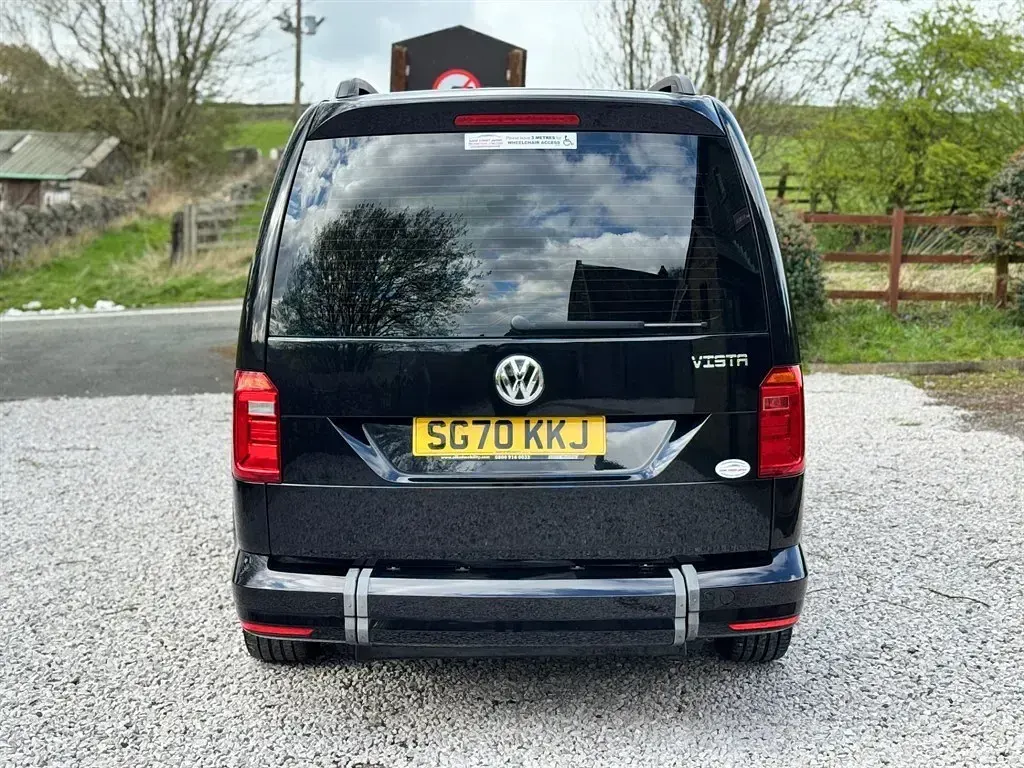 Begagnad VW Caddy Life 2020 Svart Minibuss