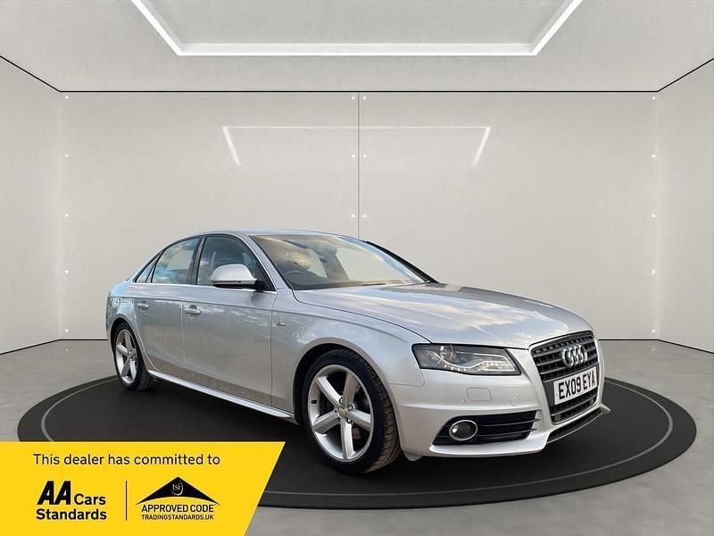 Silver Used 2009 Audi A4 S-Line Sedan | £2,999 (Fair price) - Image 1/4