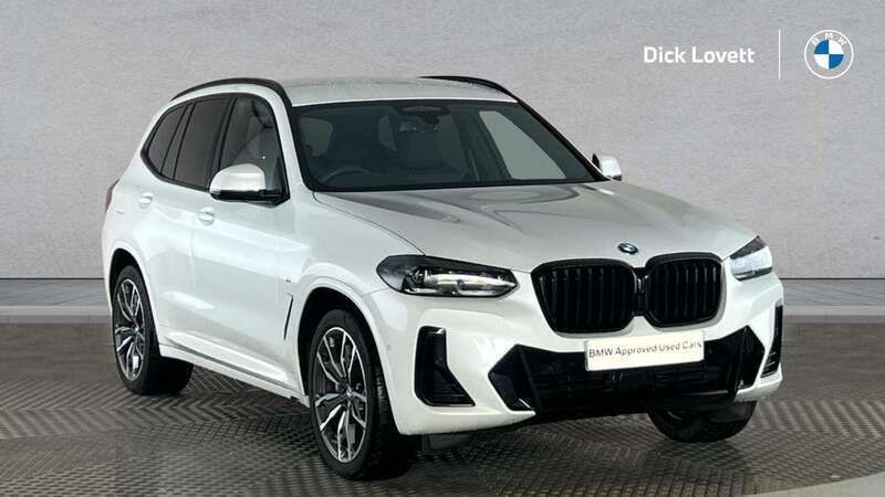 White Used 2025 BMW X3 M Sport SUV | £48,000 (Expensive) - Image 1/4