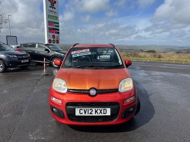 Used Fiat Panda Lounge 85 HP (62 kW) 2012 Red Hatchback