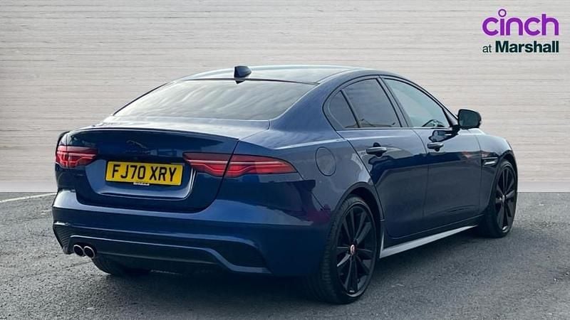 Used Jaguar XE R-Dynamic 204 HP (150 kW) 2020 Blue Sedan