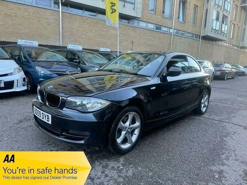 Used BMW 120 Coupé Sport Line 2010 Black Coupe