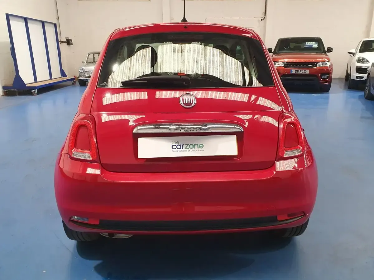 Used Fiat 500 Pop 69 HP (50 kW) 2017 Red Hatchback