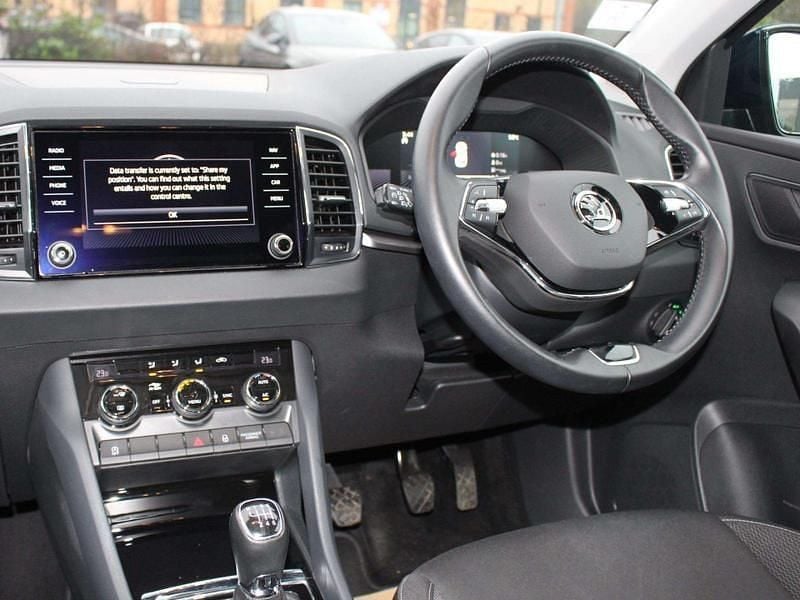 Used Skoda Karoq SE Drive 110 HP (80 kW) 2023 Blue SUV