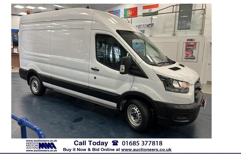 Begagnad Ford Transit 130 HK (95 kW) 2022 Vit Van
