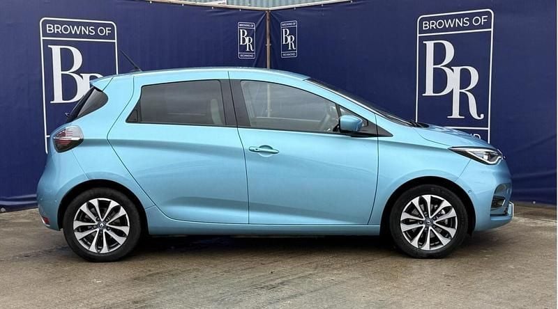 Used Renault Zoe GT-Line 100 kW (136 HP) 2020 Blue Hatchback