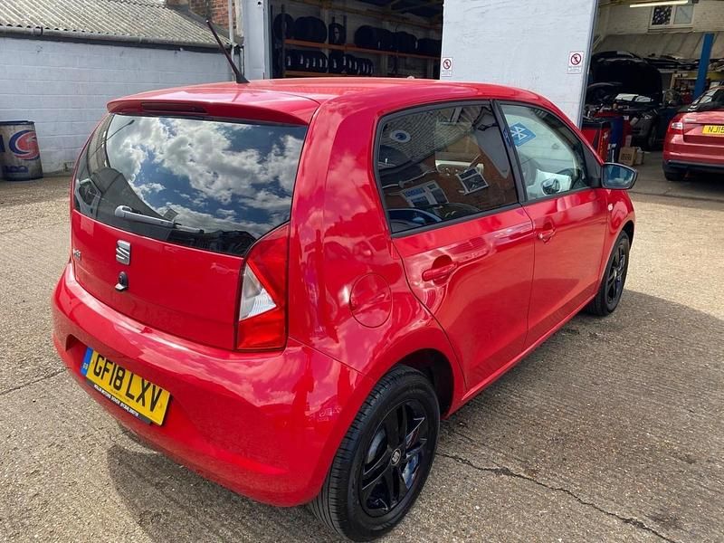 Used Seat Mii Design 2018 Red Hatchback
