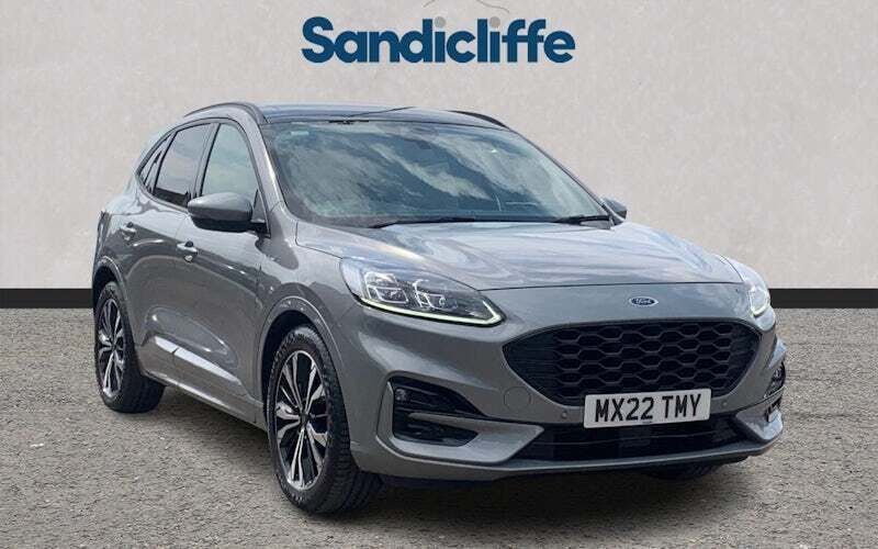 Silver Used 2022 Ford Kuga ST-Line X SUV | £19,315 (Fair price) - Image 1/4
