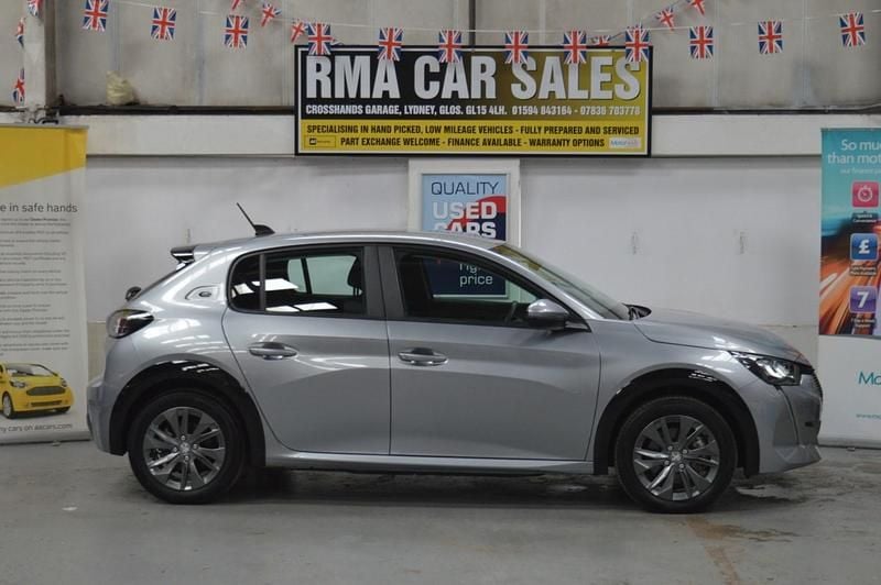 Used Peugeot e-208 Active 100 kW (136 HP) 2020 Grey Hatchback