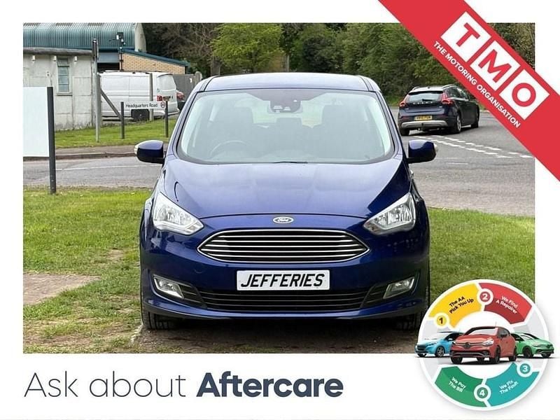 Begagnad Ford C-MAX Titanium 125 HK (91 kW) 2018 Blå Minibuss