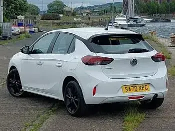 Used Vauxhall Corsa 75 HP (55 kW) 2020 White Hatchback
