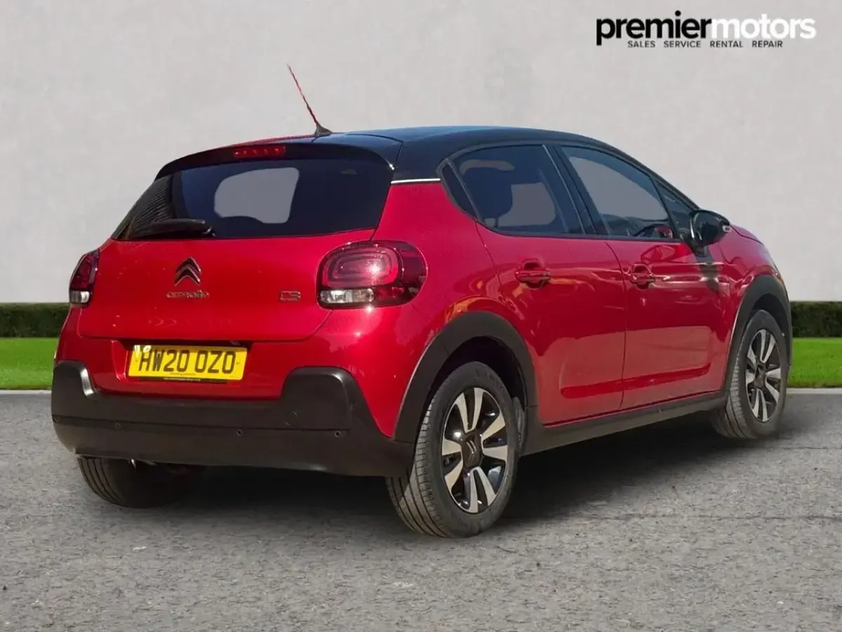 Used Citroën C3 Flair 82 HP (60 kW) 2020 Red Hatchback
