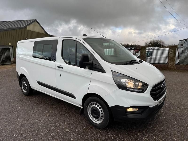 Used Ford Transit Custom 130 HP (95 kW) 2021 White Van