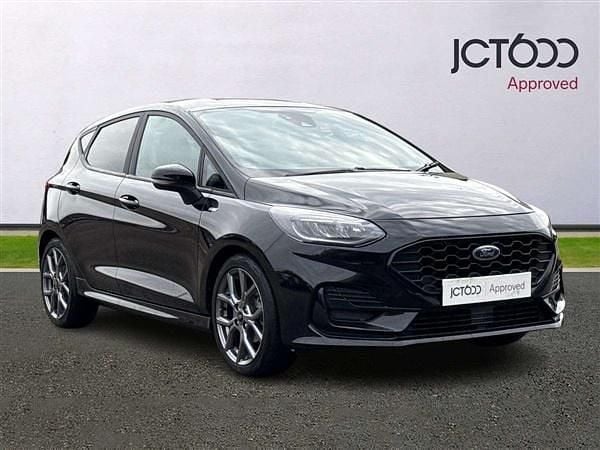 Black Used 2023 Ford Fiesta ST-Line Hatchback | £14,700 (Fair price) - Image 1/4
