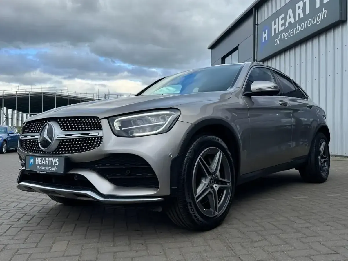 Used Mercedes GLC220 AMG line 194 HP (142 kW) 2020 Silver SUV